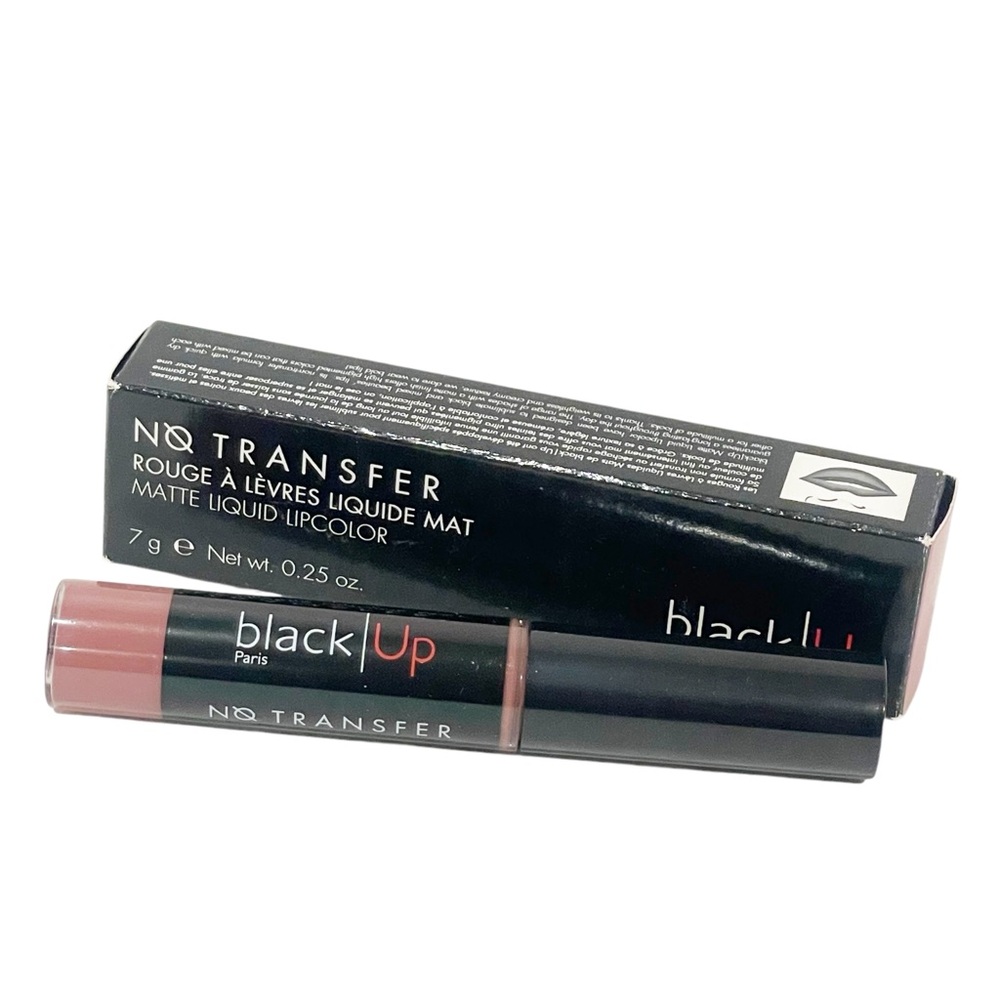 Black Up No Transfer Matte Liquid Lipcolor Rapid-Drying Ultra Pigmented LM13 NEW